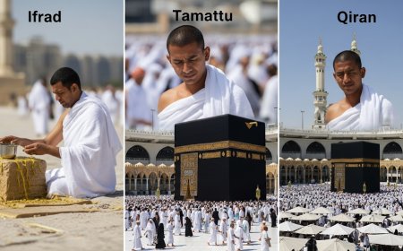 Haccın Çeşitleri: İfrad, Temettu ve Kıran Hacları